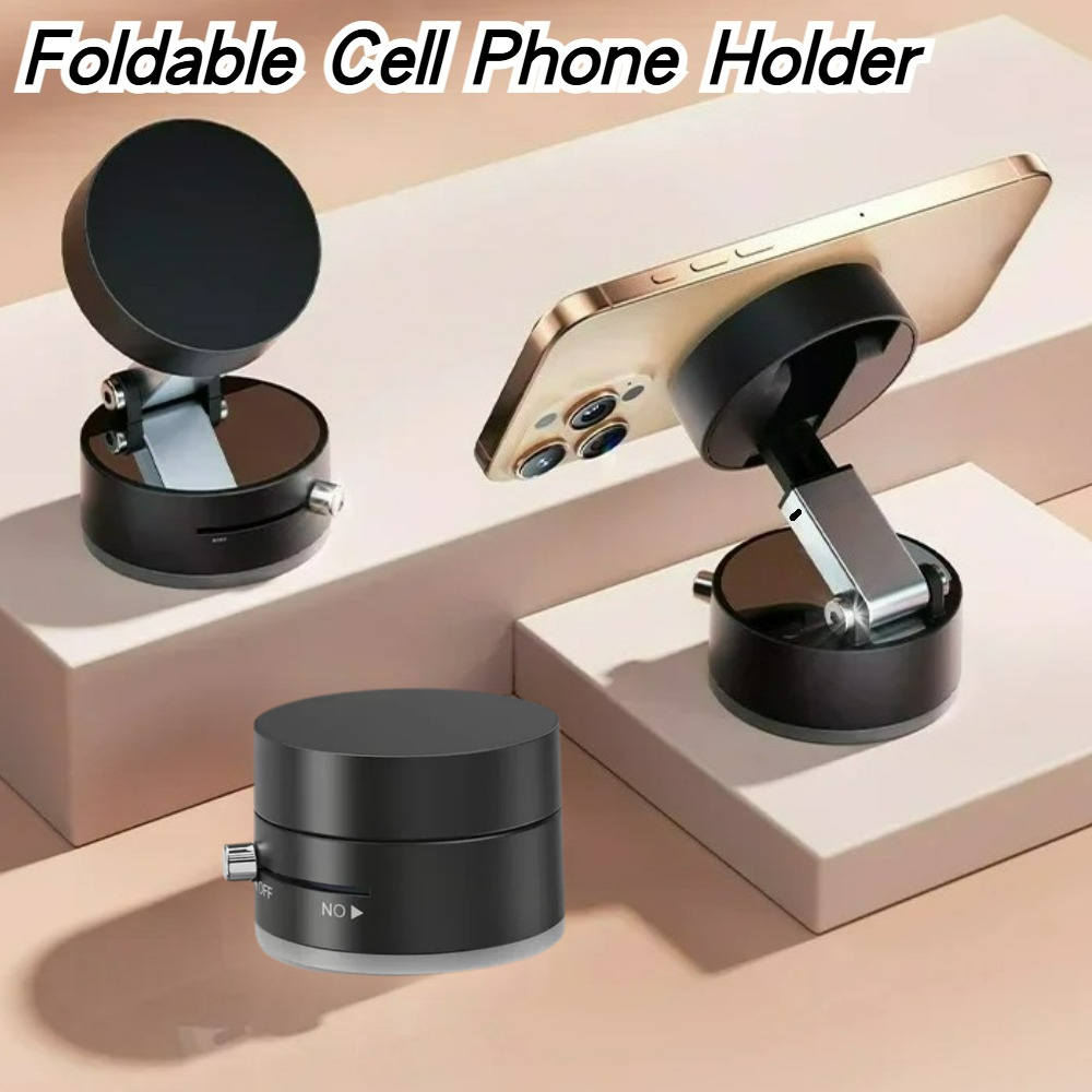 Car Mount Phone - Wysokowydajny magnetyczny uchwyt próżniowy Składany uniwersalny