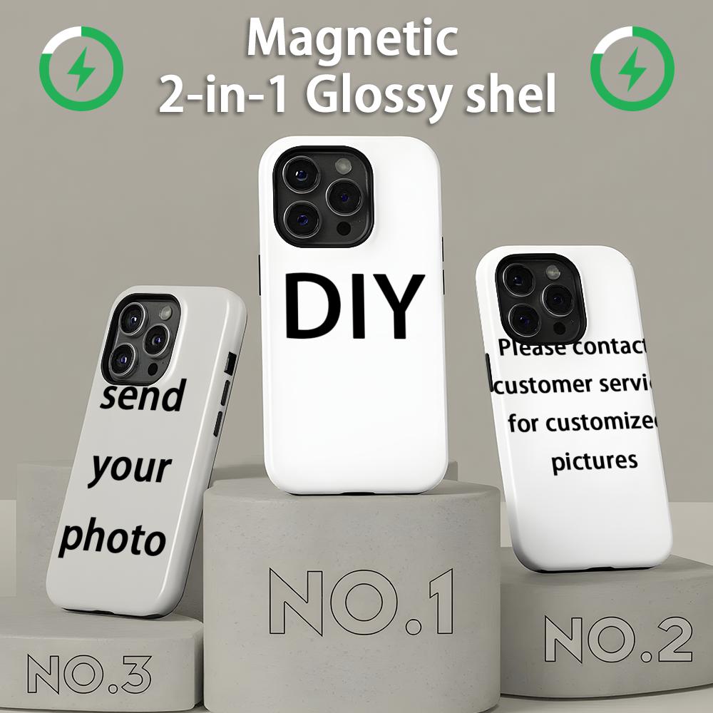 Magnetic Phone Case - heheh Magnetyczne etui na telefon 2w1