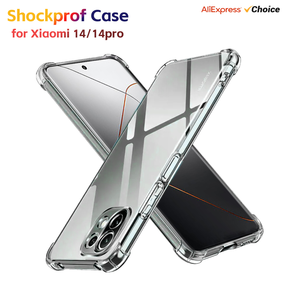 Phone Accessories Online Shop - Przezroczyste etui TPU do telefonu Xiaomi