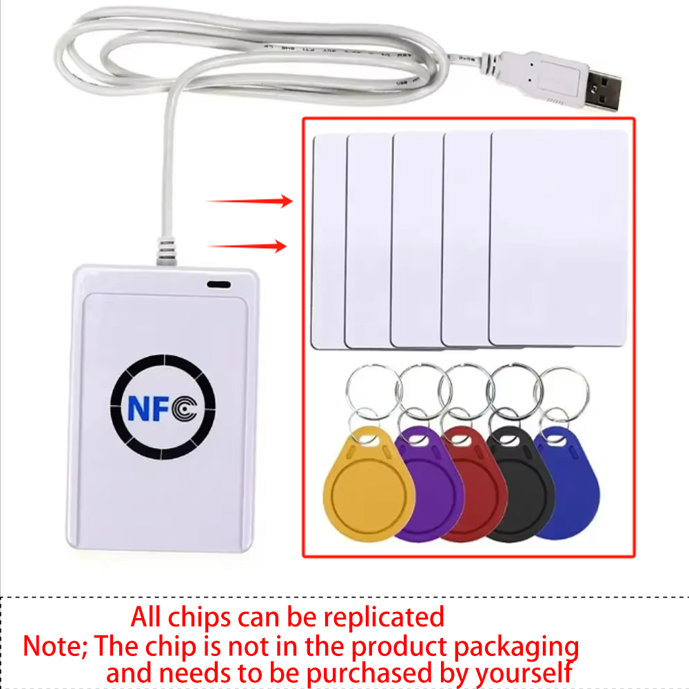 Nfc Card Reader - Czytnik NFC USB ACR122U bezdotykowa inteligentna