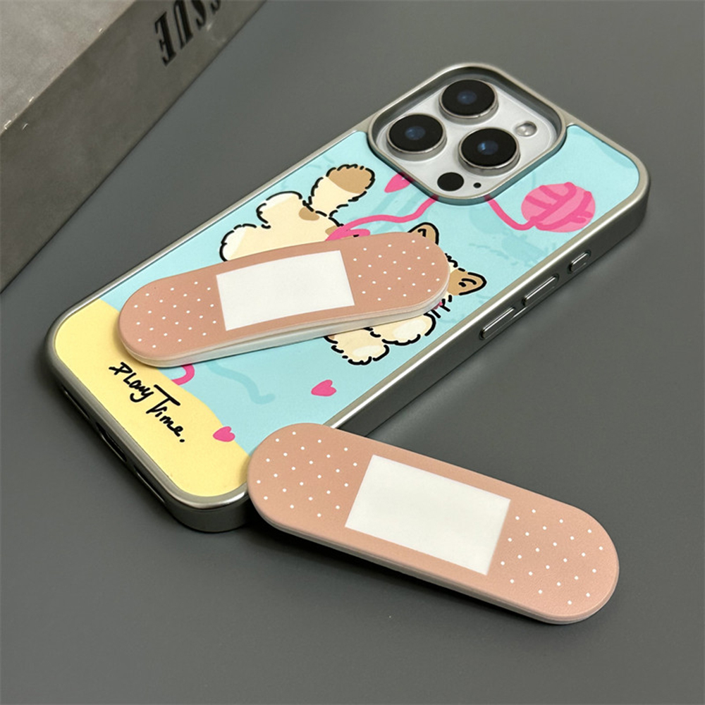 Phone Accessories Crochet - Koreański Stojak na Telefon z Uchwytem