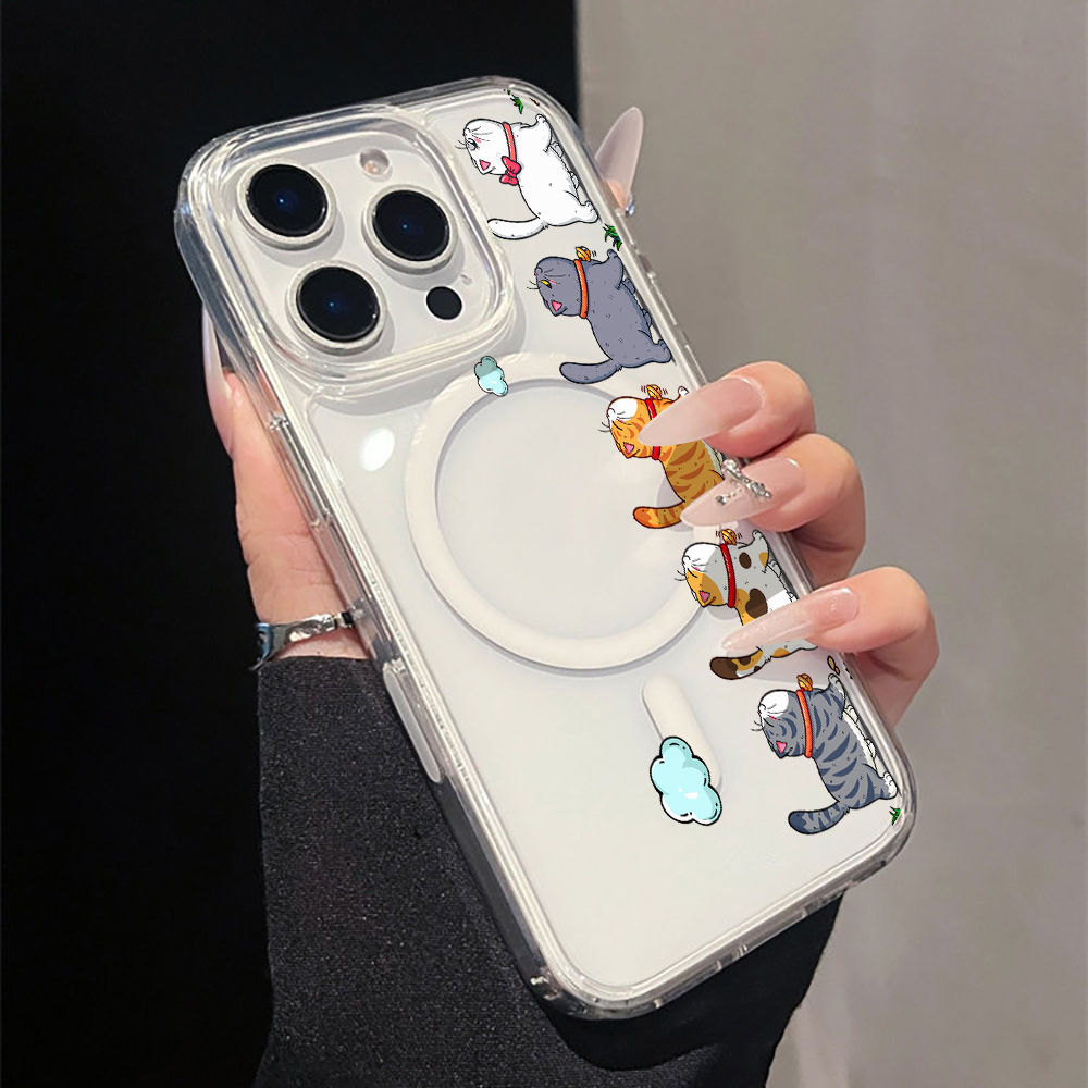 Magnetic Phone Case - Urocze etui na telefon z motywem