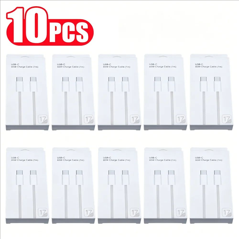 10 szt. Kabel USB-C PD 60W do  – Phone Accessories Wholesale recenzja i cena