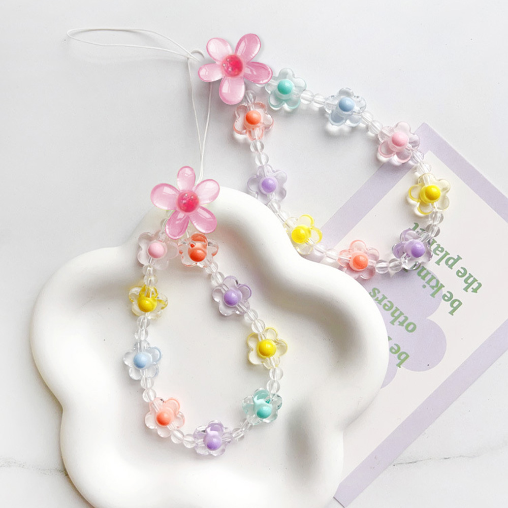 Kolorowe koraliki w kształcie  – Phone Accessories Crochet recenzja i cena