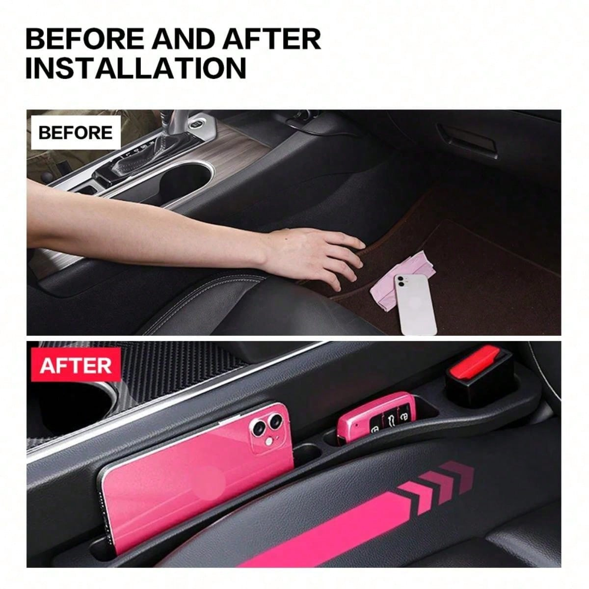 Wypełniacz szczeliny w fotelu  – Phone Accessories Organizer recenzja i cena