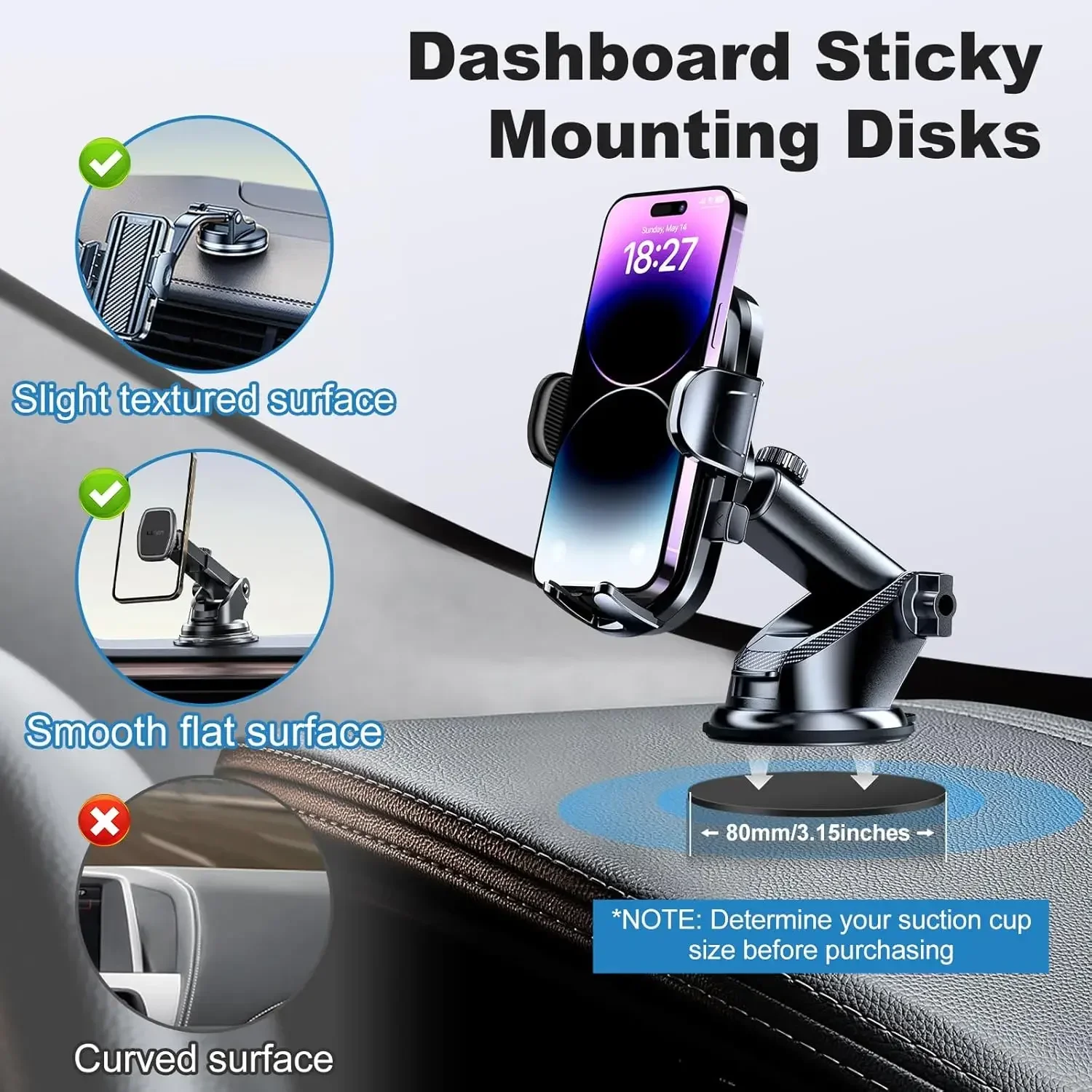 Uniwersalny zestaw samoprzylep – Car Mount Phone recenzja i cena