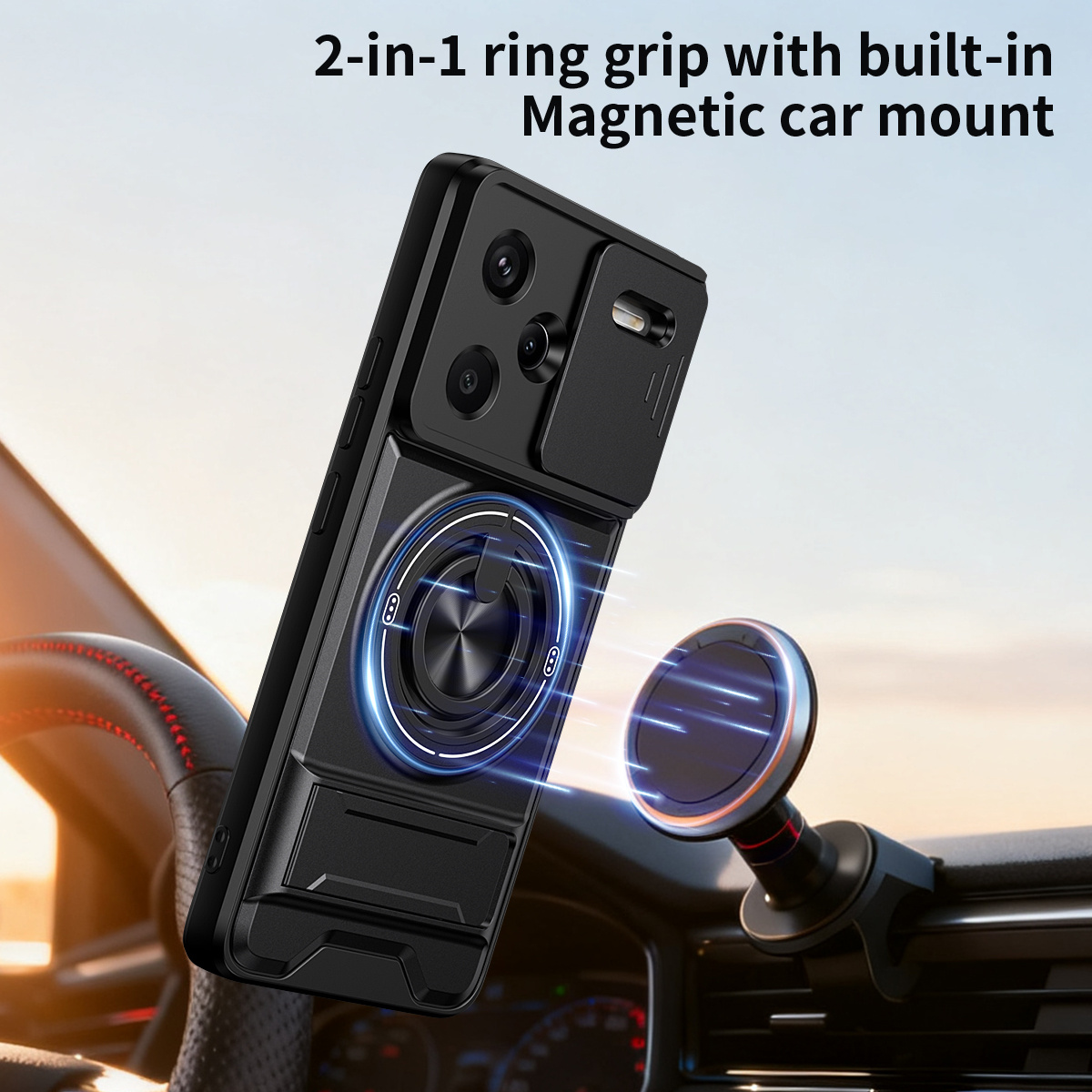 Etui na telefon z osłoną obiek – Car Mount Phone recenzja i cena